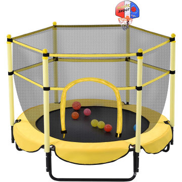 Wholesale Fitness jumping mini trampolines protective net